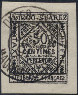 DIEGO SUAREZ TAXE N°2 OBLITERE - Used Stamps