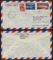 AUA - BULGARIE - SOFIA - VIENNE  / 1959 ENVELOPPE PREMIER VOL - FFC (ref 5038) - Lettres & Documents