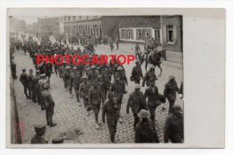 GELUWE-Prisonniers Anglais-Animation-CARTE PHOTO Allemande-Guerre 14-18-1WK-BELGIQUE-BELGIEN-Flandern- - Wervik