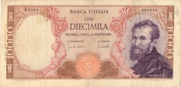 ITALY,10 000 Lit,1970,P.97e,signatures:Carli & Lombardo,see Scan - 10.000 Lire