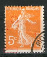 "Météorite" Sur N° 158 Iap°_sans Signature "ROTY"_belle Variété - Used Stamps