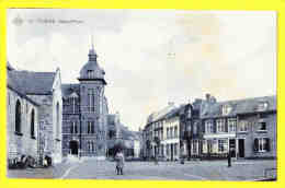 * Tubeke - Tubize (Waals Brabant - Bruxelles) * (SBP, Nr 15) Grand'Place, Animée, Vannier De Paniers, TOP CPA, Rare, Old - Tubeke