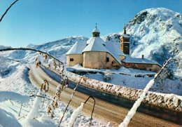 CPSM - VAL-THORENS - LES MENUIRES - NOTRE DAME DE LA VIE - Vue Hivernale - Coul - Ann 70 - - Val Thorens