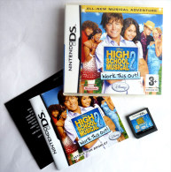 JEU NINTENDO DS HIGH SCHOOL MUSICAL 2 - WORK THIS OUT ! - Nintendo DS