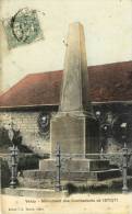 CPA (51)   VERZY Monument Des Combattants De 1870-71 - Verzy