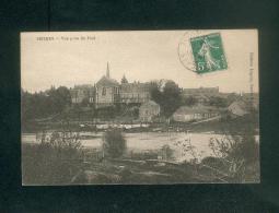 Seiches Sur Le Loir (49) - Vue Prise Du Pont ( Obliteration Cachet Facteur Boitier La Jumelliere Ed. Lepecq)) - Seiches Sur Le Loir