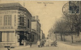 CPA (51)  VERZY Rue De Verzenay - Verzy