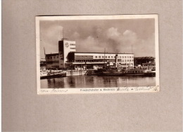 Friedrichshafen, Bahnhof Und Hafen Ca.1930 Gelaufen - Friedrichshafen