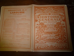 HISTOIRE GENERALE Des PEUPLES Fascicule N° 1 :Acroplole D 'ATHENES ;Egypte Et Le Temple De Phile ;Les Galères Du XVIe - Magazines - Before 1900