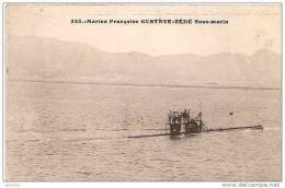 MARINE FRANCAISE GUSTAVE-ZEDE SOUS MARIN. REF14024 - Submarines