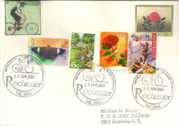AUSTRALIE. Course Cycliste De Rochester. Etat Du Victoria. Enveloppe Souvenir. - Postmark Collection