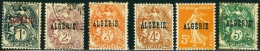 ALGERIA, COLONIA FRANCESE, FRENCH COLONY, 1924-1926,NUOVI (MLH*) E USATI, Scott 1-6 - Nuovi