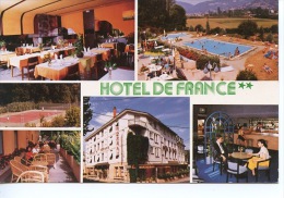 Saint Geniez D'Olt : Hotel De France Crouzet Propr - Multivuespiscine Tennis Bar Restaurant Terrasse - Andere Gemeenten