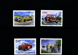 IRELAND/EIRE - 2001  IRISH MOTORSPORT   SET  MINT NH - Unused Stamps