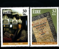 IRELAND/EIRE - 2001  LITERARY ANNIVERSARIES  SET  MINT NH - Nuevos