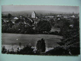 CPSM 61 Le Merlerault - Vue Générale - Le Bourg Et Cimetière  A Voir ! - Le Merlerault