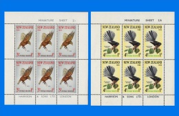 NZ 1965-0001, Healh Stamps, Complete Set Of 2 MNH Miniature Sheets - Neufs