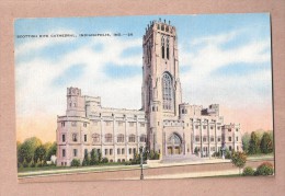 M02 Scottish Rite Cathedral (used As Masonic Temple) INDIANOPOLIS IN USA USED INDIANOPOLIS 1943 WITH STAMP - Indianapolis