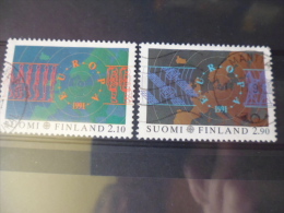 TIMBRE DE FINLANDE YVERT N° 1110.1111 - Usati