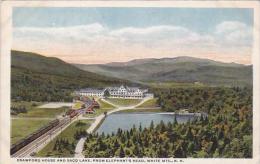 New Hamphire White Mountain Crawford House And Saco Lake From Elephants Head 1918 - White Mountains