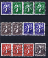 Switserland: 1939, Mi 344 - 355   Used - Usados