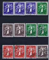 Switserland: 1939, Mi 344 - 355   Used - Usados