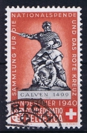 Switserland: 1940, Mi 366 A Braunlich Rot  Used I - Gebraucht