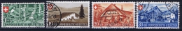 Switserland: 1945, Mi 460 - 463  Used - Gebruikt