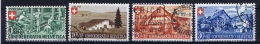 Switserland: 1945, Mi 460 - 463  Used - Gebraucht