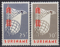 2200. Suriname, 1966, Commissioning Of Tv's, MH (*) - Surinam