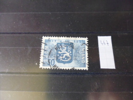 30% COTE TIMBRE DE FINLANDE YVERT N° 467 - Used Stamps