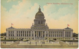 Oklahoma City OK Oklahoma, State Capitol Building, C1900s/10s Vintage Postcard - Oklahoma City