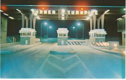 Oklahoma Highway Turner Turnpike Tollgate, C1950s/60s Vintage Postcard - Other & Unclassified