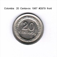 COLOMBIA    20  CENTAVOS  1967  (KM # 227) - Colombie