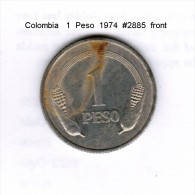 COLOMBIA    1  PESO  1974  (KM # 258.1) - Kolumbien