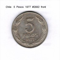 CHILE    5  PESOS  1977  (KM # 209) - Chile