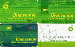 4 CARTES LAVAGE CADEAU ET FIDELITE  BP  Bienvenue - Car Wash Cards