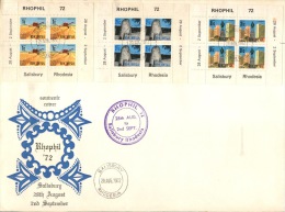 (336) Rodhesia FDC Cover - RHophil 1972 Philatelic Congress - Rhodésie (1964-1980)