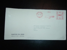 LETTRE POUR LA FRANCE EMA 19 à 060 Du 18.1.55 KOBENHAVN /  MAGASIN - Covers & Documents