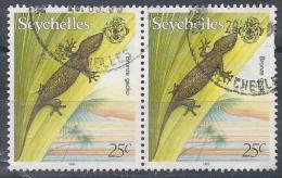 Seychelles N°757 Obl. Paire - Seychellen (1976-...)