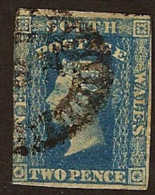 NSW 1856 2d QV SG 111 U FE17 - Oblitérés