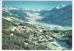 Suisse - Montana-Vermala - Vue Aérienne De La Station Et Plaine Du Rhône En Direction De Brigue - Ed. Photoglob N° 9466W - Brigue-Glis 