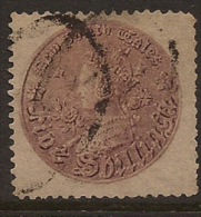 NSW 1861 5/- Medallion SG 179 U UY36 - Used Stamps