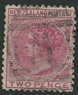 NZ 1878 2d FSF SG 181 U JI25 - Oblitérés