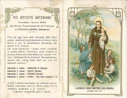 CAL005 - CALENDARIETTO 1931 -PIO ISTITUTO ANTONIANO - ROCCALUMERA - MESSINA - Small : 1921-40