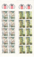 E872 - MONACO Yv N°1832/33 CARNET ** PLIE - Carnets