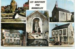 LES MOUTIERS PAR BONNELLES  - Carte Multivues De La Ville. - Carrières-sur-Seine