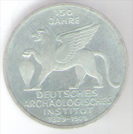 GERMANIA 5 DEUTSCHE MARCK 1979 AG 150th Anniversary - German Archaeological Institute - Commémoratives