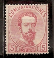 ESPAÑA1872 - Edifil #118a - MLH * - Unused Stamps