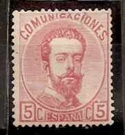 ESPAÑA1872 - Edifil #118a - MLH * - Nuevos